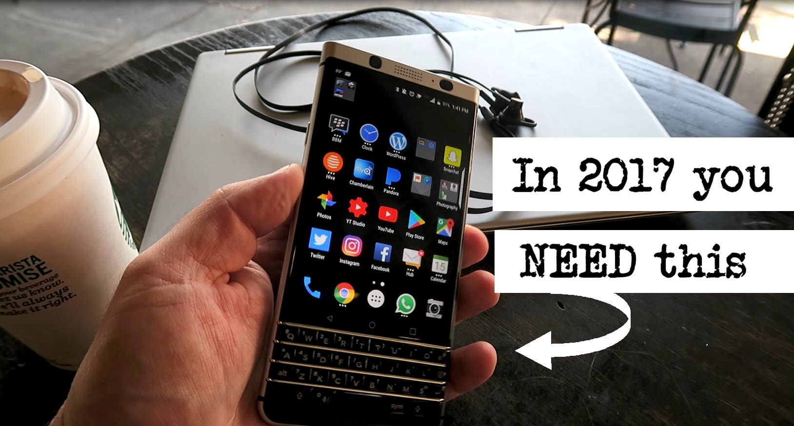 The power of the KEYone makes it an absolute winner