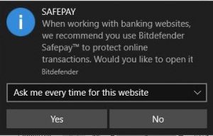 Bitdefender Safepay