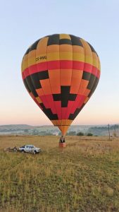 Sony Xperia XZ2 photo from hot air balloon in South Africa