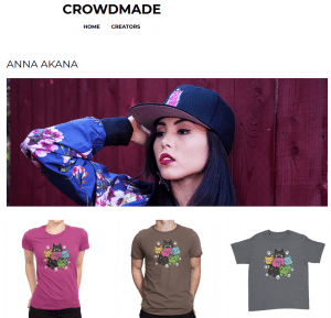 crowdmade anna akana merch