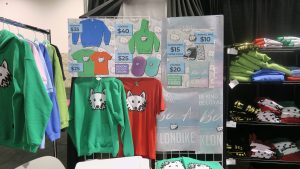 Jacksfilms at VidCon merch