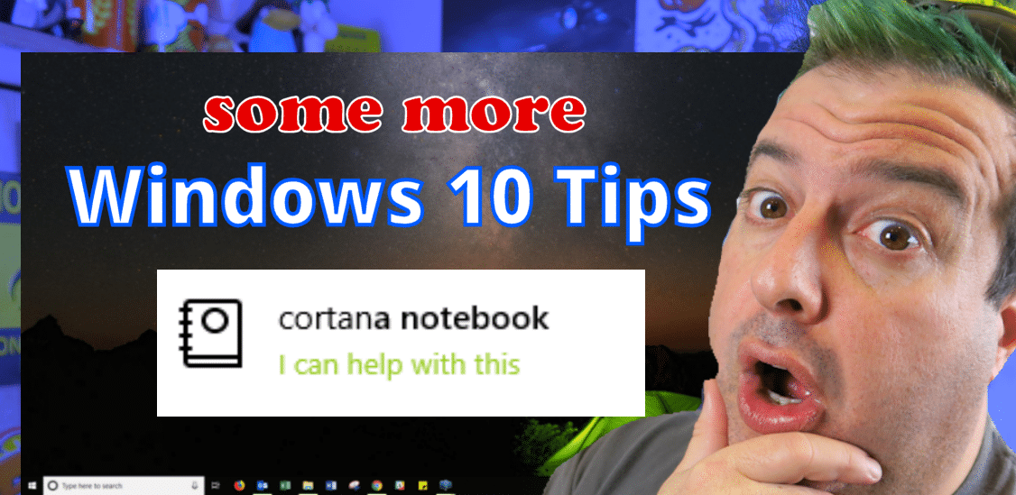 Windows 10 Tips! What is Cortana Notebook? How to use Virtual Desktop?