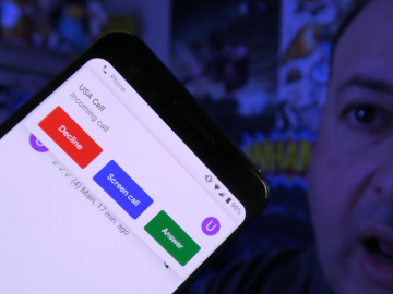 how to use the pixel 3 screen call function