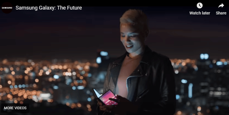 samsung s10 folding phone leaked