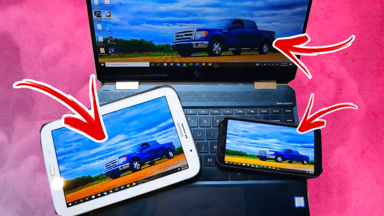 How to use your phone or tablet as a second dual-screen monitor for your pc
