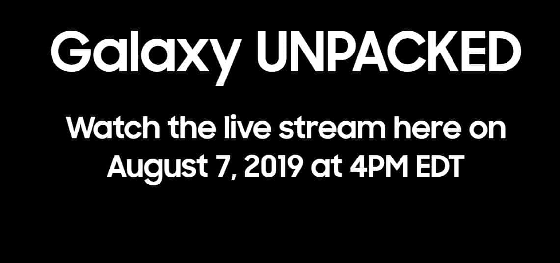 How to watch the Samsung Galaxy Note 10 at Unpacked 2019
