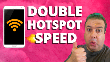 DOUBLE your Android Mobile Hotspot Speed with one setting