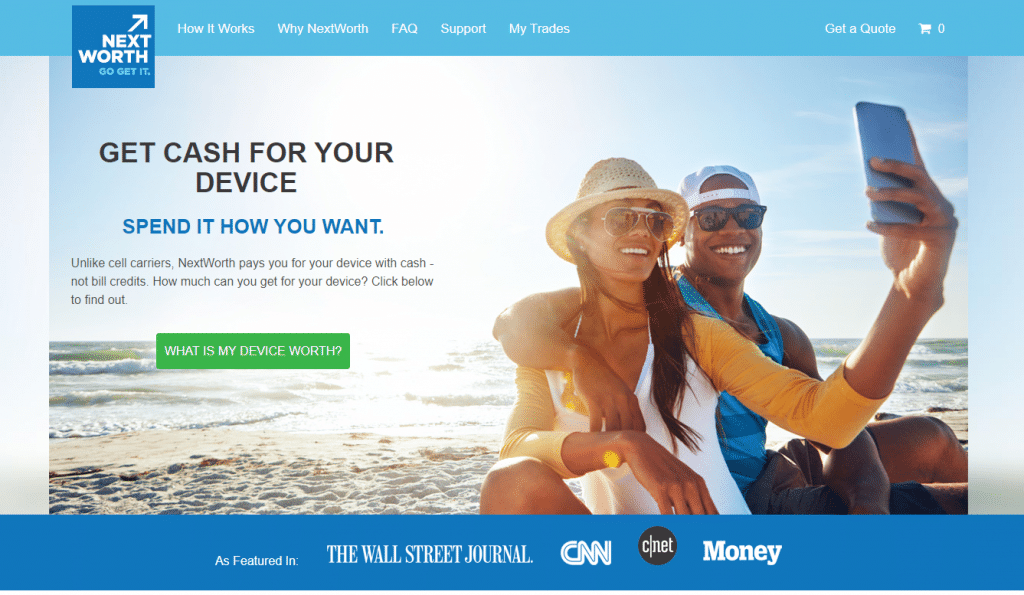 sell tech online - next worth