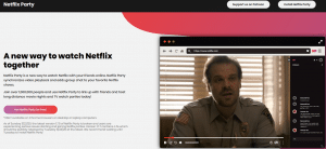 what is netflix party