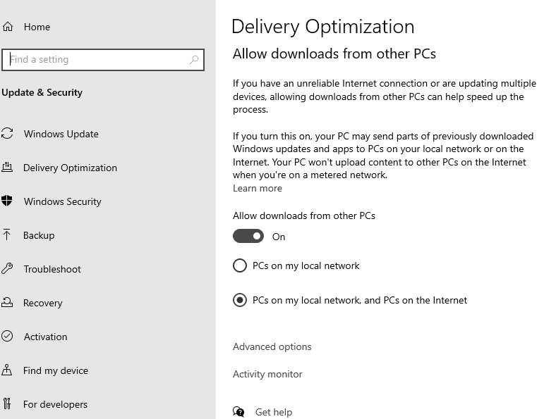 Windows Update Optimization - thetechieguy