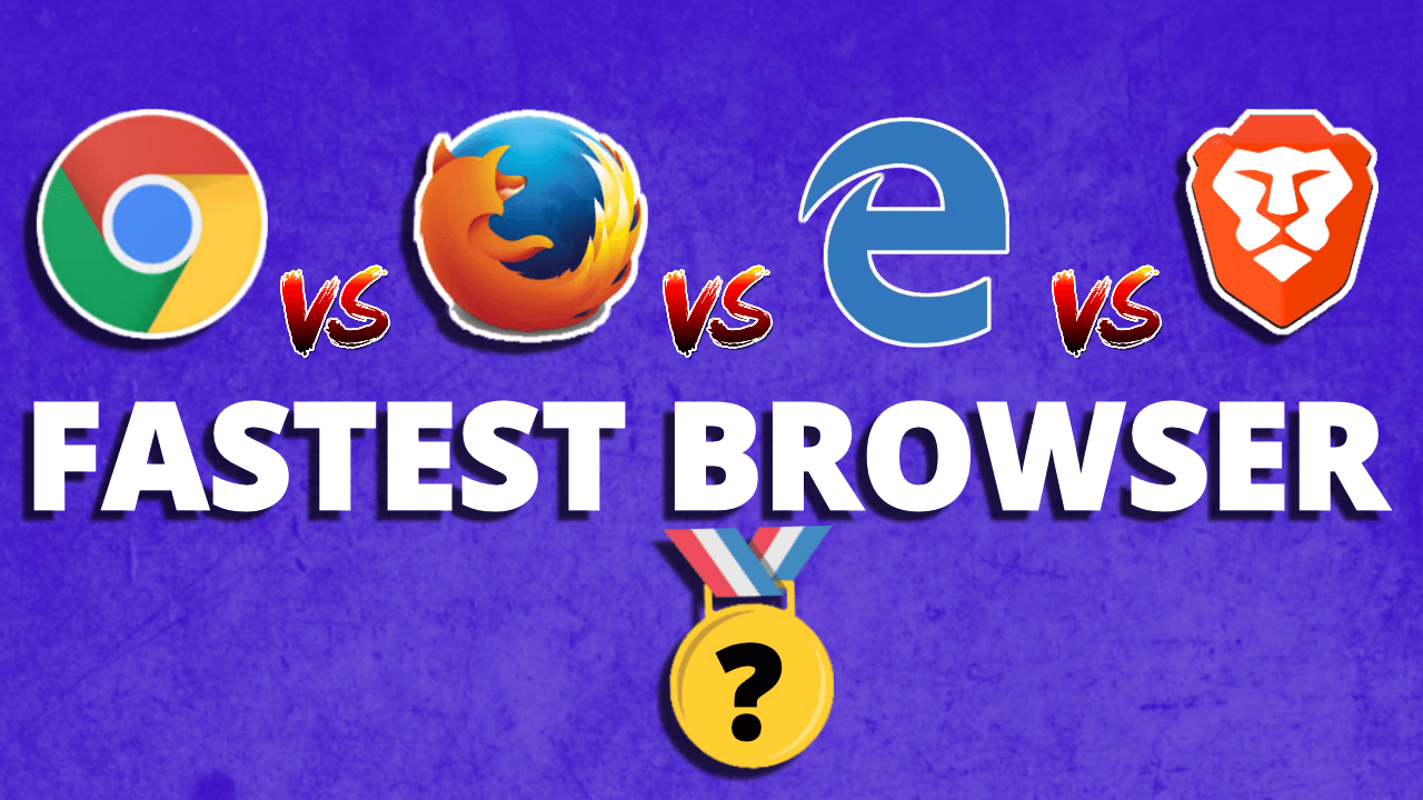 Chrome vs Firefox vs Microsoft Edge vs Brave – the FASTEST Web Browser in 2020 is…