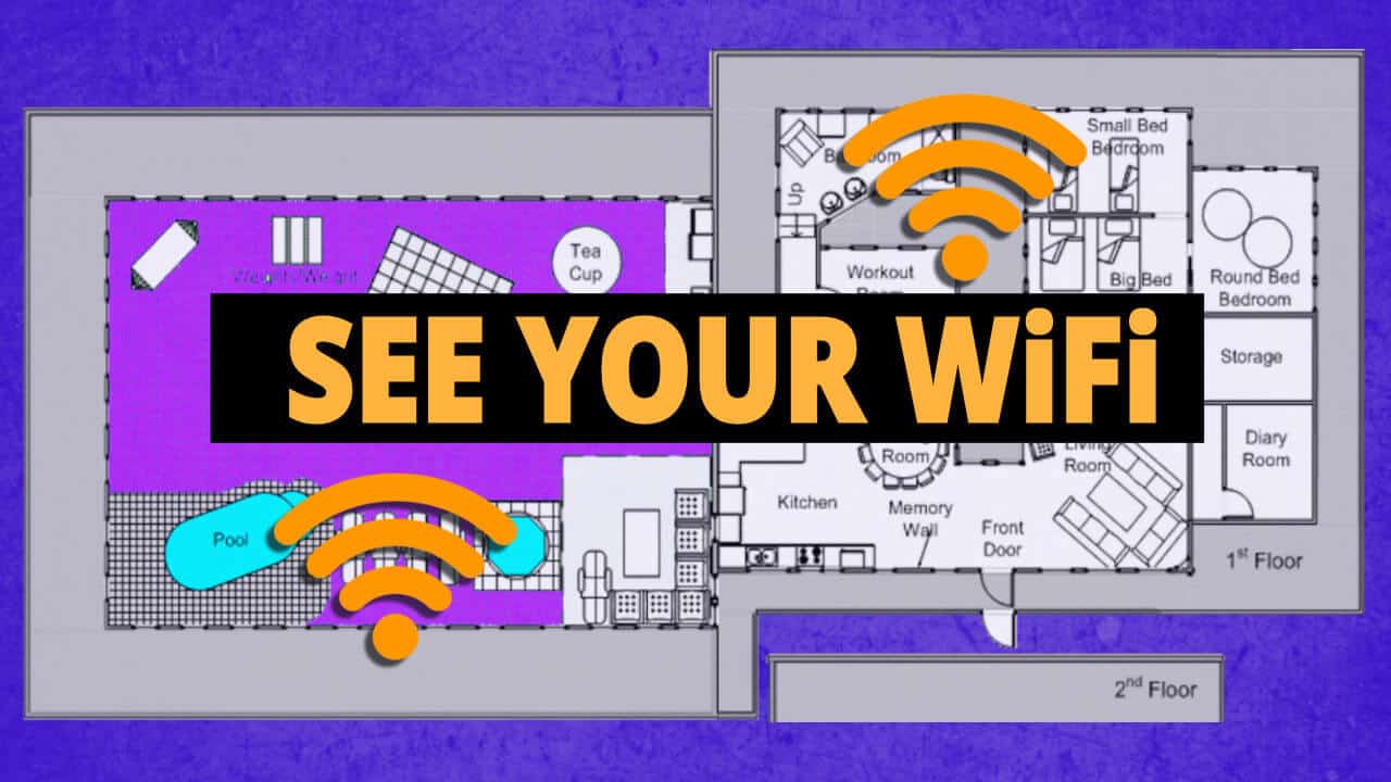 This FREE app lets you SEE your WiFi Signal!
