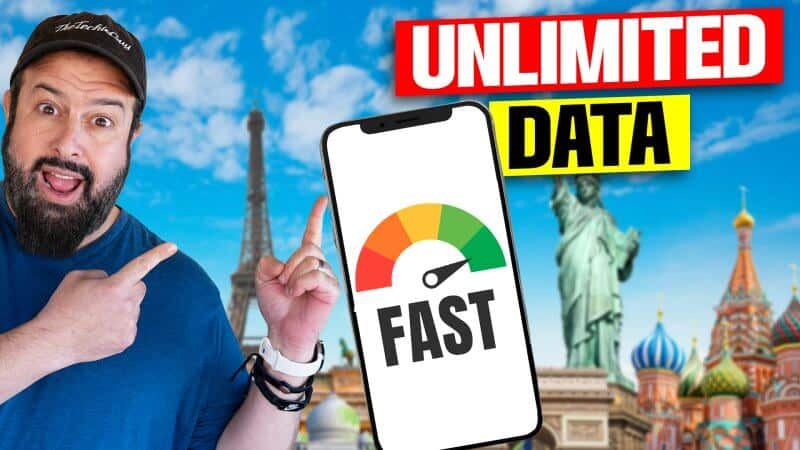 How to get Unlimited Data when traveling!