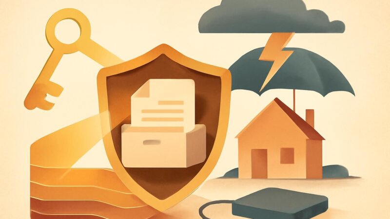 How to Protect Important Documents in Disasters